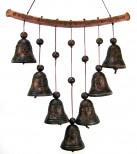 Glockenspiel für Wand mit sieben Glocken