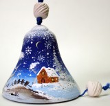 Christmas-dark blue-hut - 1