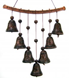 Glockenspiel für Wand mit sieben Glocken - 1